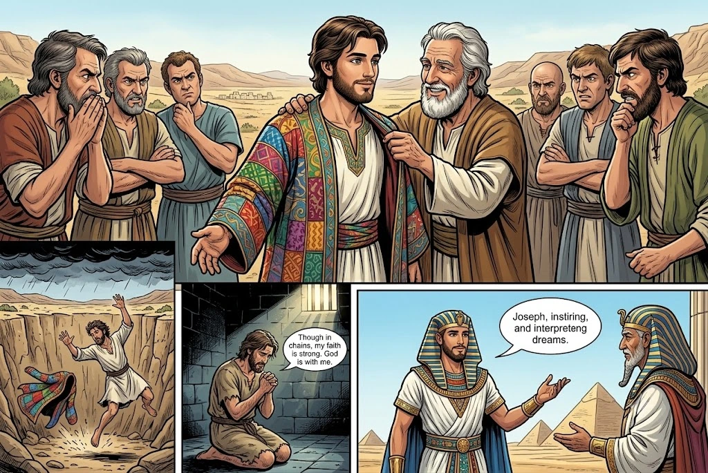 Joseph and His Coat of Many Colors: Faith Through Hardship