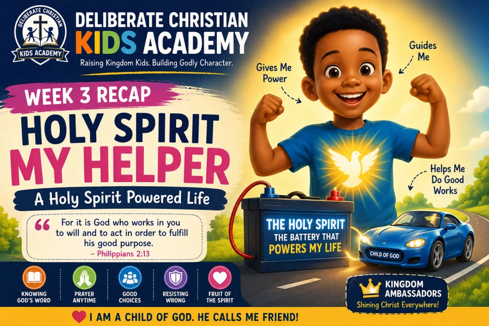 Week 6: Holy Spirit My Helper — A Holy Spirit Powered Life part 2