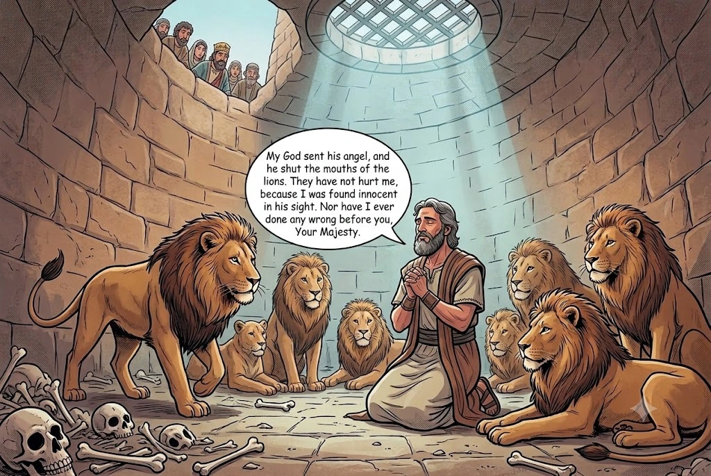 Daniel in the Lions' Den: Courage and Faith in Danger